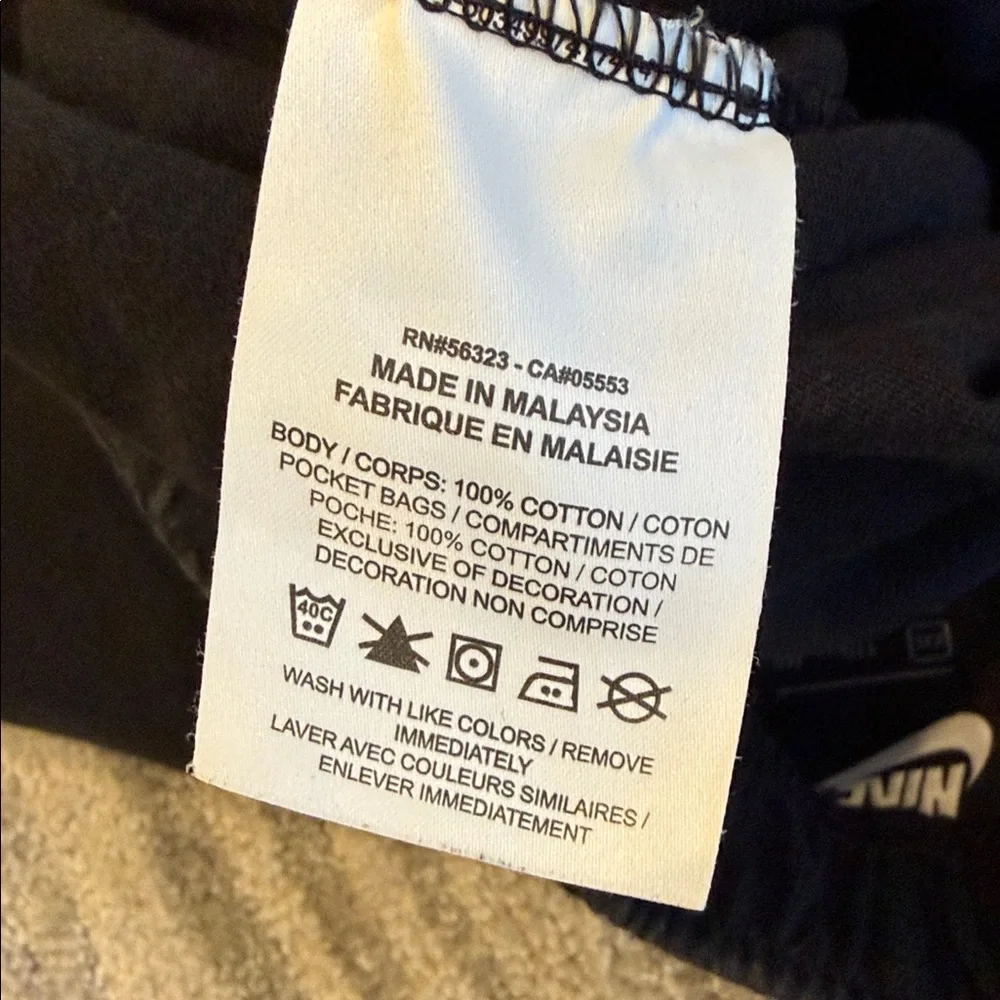 Nike Sportswear Club Fleece Joggers Black XXL